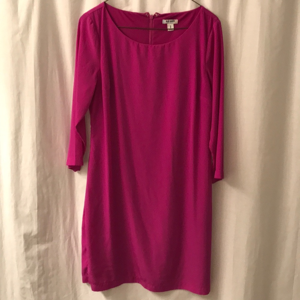 Old Navy Fuchsia Dress